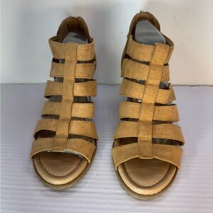 Dr Scholl’s Chase Women's Tan Strappy Sandals Size 8